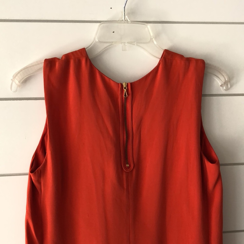 Vince Sleeveless Orange Dress - Picture 4 of 10